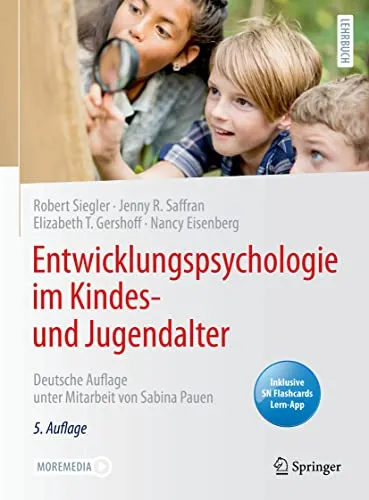 Entwicklungspsychologie im Kindes- und Jugendalter: Deutsche Auflage - Fachbuch zur Entwicklungspsychologie mit Expertenbeiträgen von Sabina Pauen, ideal für Studierende und Fachkräfte in der Kinder- und Jugendpsychologie.