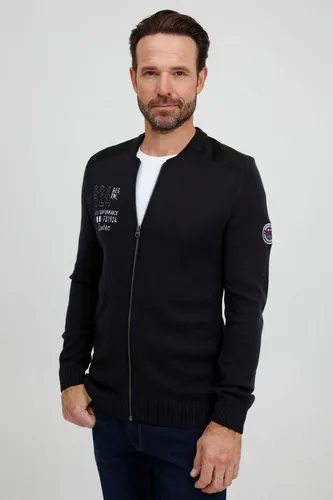 FQ1924 Strickjacke FQErland Strickjacke mit kurzem Stehkragen