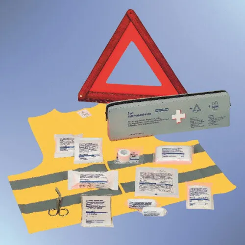 Holthaus 3 in 1 Klassik Verbandtasche, GRAU