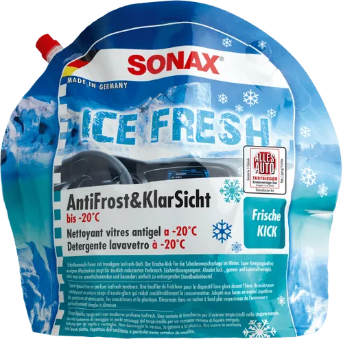 Sonax 1334410 AntiFrost&KlarSicht bis -20°C IceFresh 3 Liter