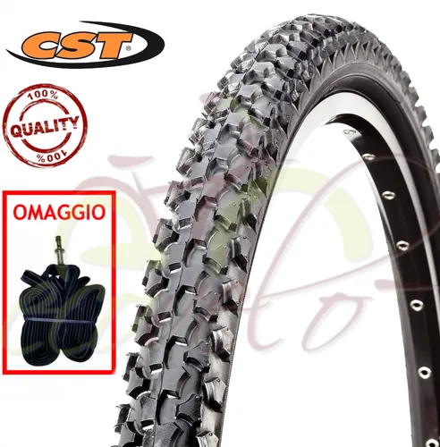 Reifen + Fahrradschlauch 20 X 1.90 (50-406) CST C-1027 Fahrrad MTB Mountain 1