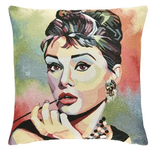 PAD Dekokissen LEGEND - Kunstvolle Kissenhülle - Kissenhülle ohne Füllung aus hochwertigem Baumwoll-Mischgewebe, kombiniert klassische Kunst mit modernem Design und verleiht jedem Raum einen stilvollen Akzent.