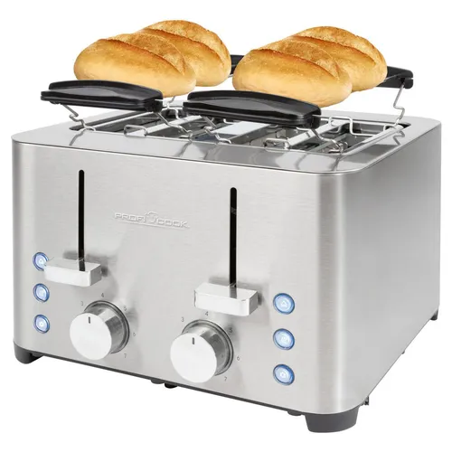 ProfiCook Toaster 4 Scheiben-Toaster