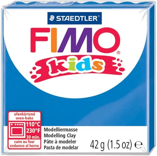 FIMO kids Modelliermasse ofenhärtend blau 42 g