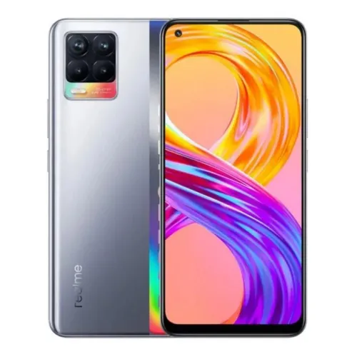 Realme 8 6/128GB LTE Dual SIM NFC AMOLED RMX3085 Schwarz | Zustand: Sehr gut