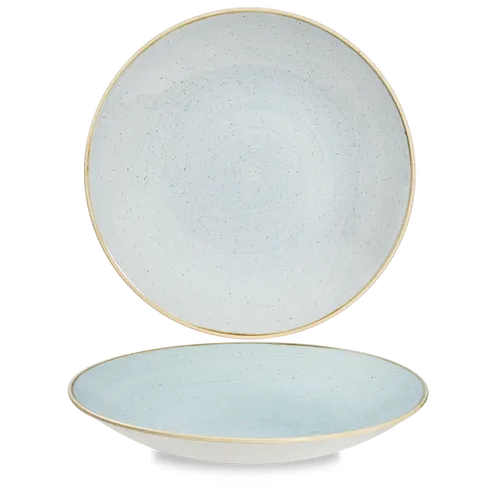 Churchill STONECAST Deep Coupe Plate Duck Egg Blue von Churchill