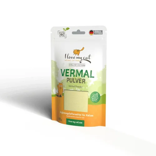 Bellfor I love my cat Vermal Pulver - 80g, für: Katzen