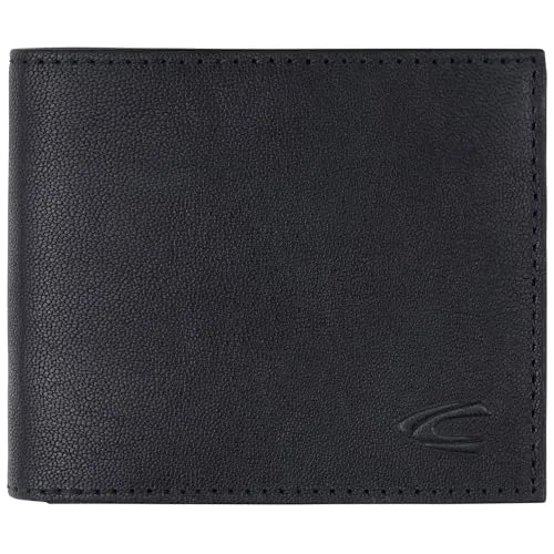 camel active Leder Geldbörse Discover Jeans Wallet Black schwarz