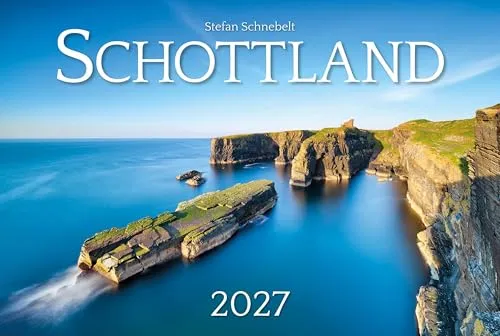 Stefan Schnebelt | Schottland Panoramakalender 2027 - Entdecken Sie die Schönheit Schottlands mit diesem 12-seitigen Kalender von Stefan Schnebelt. Ideal für Reisen und als Wanddekoration, bietet er beeindruckende Landschaftsbilder.