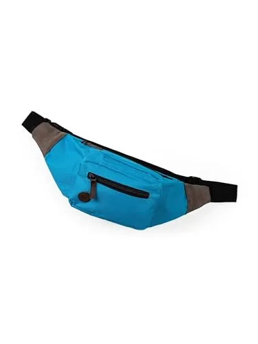 SCHIETWETTER Unisex, Herren Bauchtasche Min Lütten, Gürteltasche, Hüfttasche, Hipbag, Crossbag funktional, weich & stabil azuro OS
