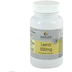 Leinöl 500 mg Kapseln 100 St