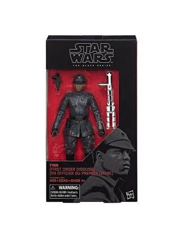 Hasbro Neu IN Schachtel Star Wars Schwarz Serien 51 Finn Erster Order Kostüm