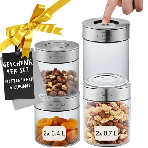 SILBERTHAL Vorratsdosen 4er Set Klein von SILBERTHAL