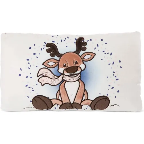 Nici 48332 Winter Friends Rentier Jonte Plüsch Kissen in pink von NICI