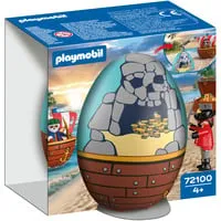 PLAYMOBIL 72100 Spiel-Ei: Piraten – Abenteuer für kleine Entdecker