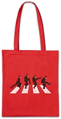 Urban Backwoods Silly Walk Road Hipster Bag Beutel Stofftasche Einkaufstasche