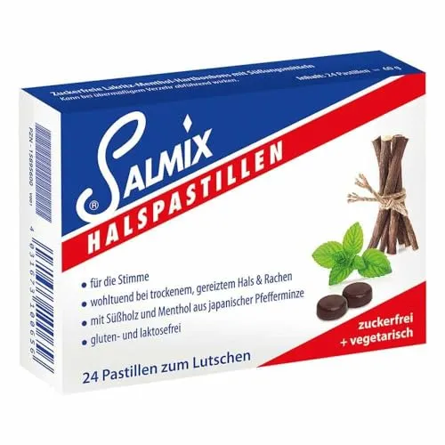 SALMIX Halspastillen zuckerfrei 2,5 g
