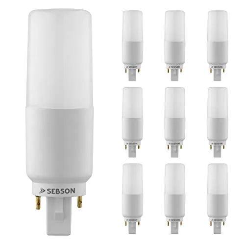 SEBSON LED Lampe G24 7W, neutralweiß