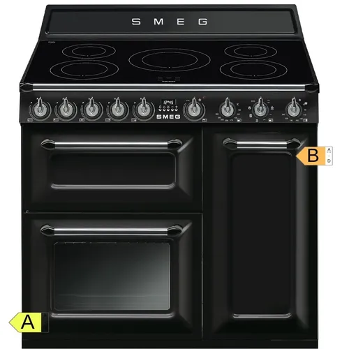 Smeg TR93IBL2 Kochzentrum 90x60 cm von Smeg