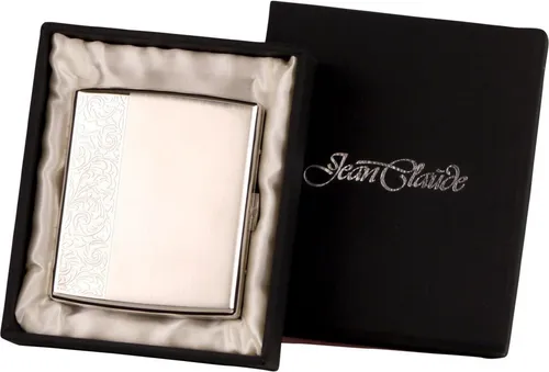 Jean Claude Bogenetui Zigarettenetui aus Metall Ornament Design 20 Kingsize