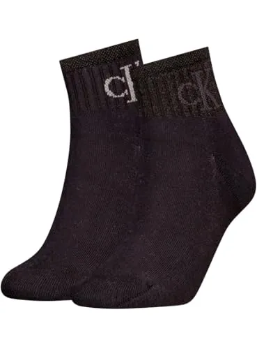 Calvin Klein CKJ WOMEN QUARTER 2P GLOSSY RIB