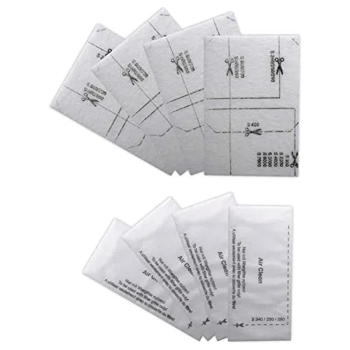 Oikabio 6713110 Reinigungsfilter für Staubsauger Filter 3944711 Reinigungsfilter, 8 Stück