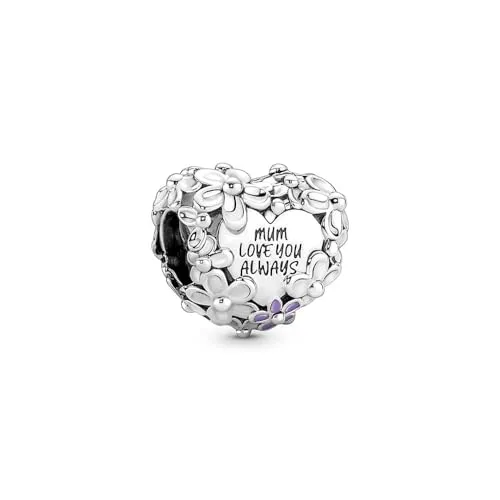 Produktbild Pandora Bead 791155C01 Charm Damen Mum Gänseblümchen Herz