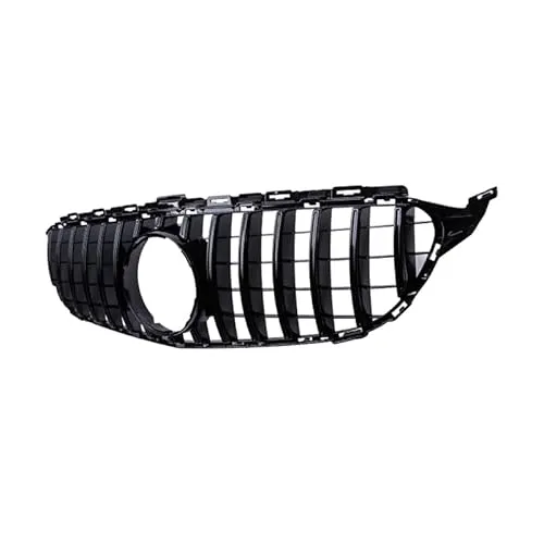 LLCTOOLS Kühlergrill für Mercedes C-Klasse W205 14-03/18 - Front- & Kühlergrille, wetterfester Hochglanz Kühlergrill aus robustem ABS-Kunststoff für elegante Optik und einfache Montage ohne Eintragung.