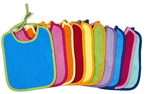 KiGATEX Multicolor Lätzchen 10er Pack von KiGATEX