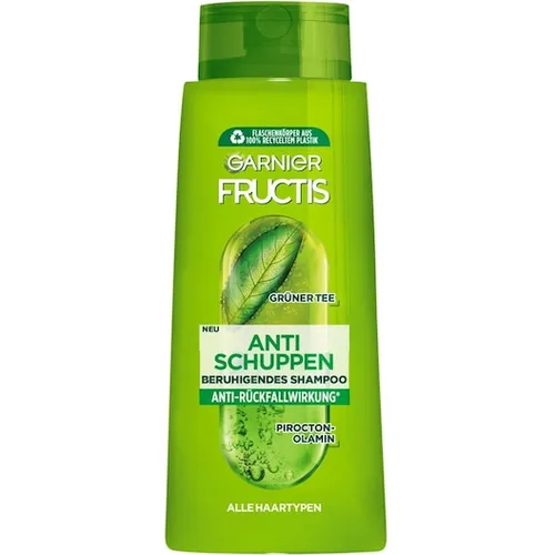 Garnier Fructis Anti-Schuppen Classic Shampoo - Anti-Schuppen Shampoo mit feuchtigkeitsspendenden Fruchtwirkstoffen, für kräftiges und glanzvolles Haar sowie gesunde Kopfhaut. Ideal für täglichen Gebrauch.