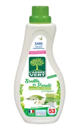 L'Arbre Vert Weichspüler-Konzentrat Maiglöckchen & Jasmin, 800 ml