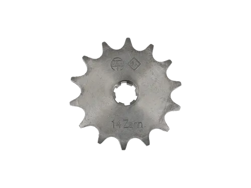 Ritzel, kleines Kettenrad, 14 Zahn - für Simson S50, KR51/1 Schwalbe, SR4-2 Star