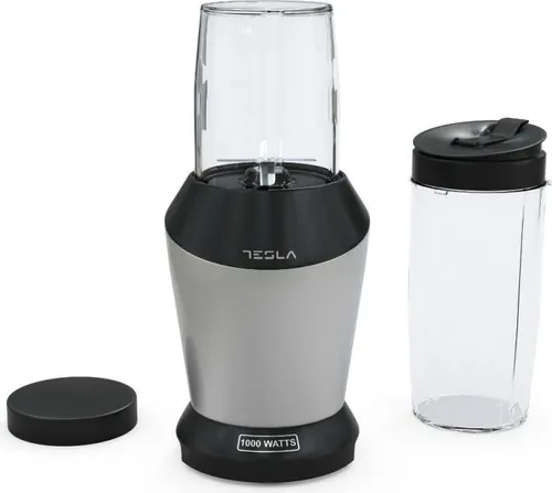 Tesla NB301BXA, Tischplatten-Mixer, 700 l, Eis-Crusher, 1 m, 1000 W, Schwarz, Grau