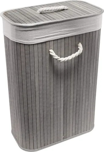 Euroshowers GmbH Wäschekorb Faltbare Wäschetruhe 75 L - Wäschesammler, platzsparend und ideal für jede Wohnung dank faltbarem Design.