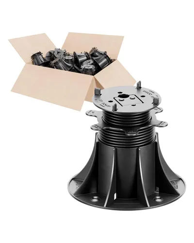 - 200 mm Stelzlager Terrassenlager höhenverstellbar Plattenlager Balkenlager 80