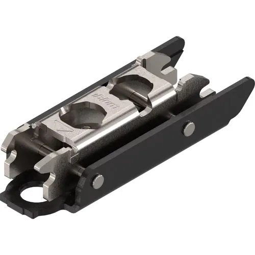 Blum CLIP Montageplatte,  gerade 20/32 mm, onyxschwarz,  gerade 20/32 mm, onyxsc