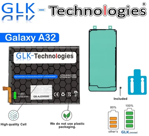 GLK-Technologies für Samsung Galaxy A32 5G  Akku EB-BA426ABY Battery OHNE SET