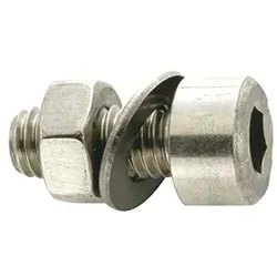 Fix-Nippel Innensechskantschraube Fix-Nippel Innensechskantschraube Edelstahl M5x20mm Sechskantschlüssel