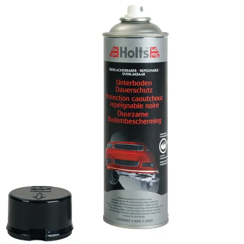 Holts Unterbodenschutz 500ml Spray-Dose Kautschuk Schwarz Korrosionsschutz Auto