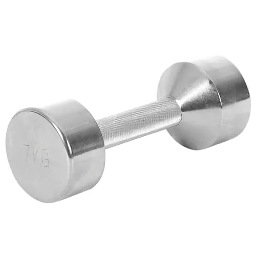 Sport-Tec Chromhantel massiv Kurzhantel Hantel Gewichte Fitness Hanteln Aerobic 7 kg