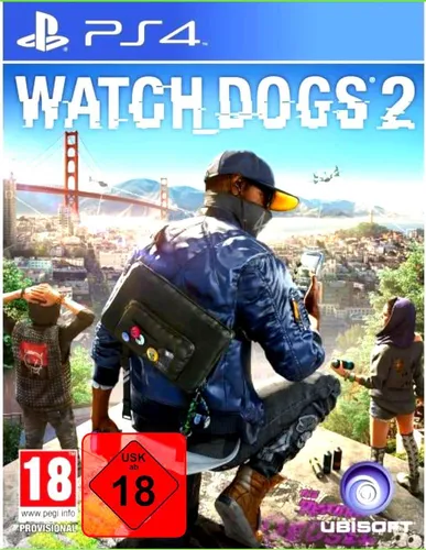 Watch Dogs 2 (PS4) in schwarz von Ubisoft