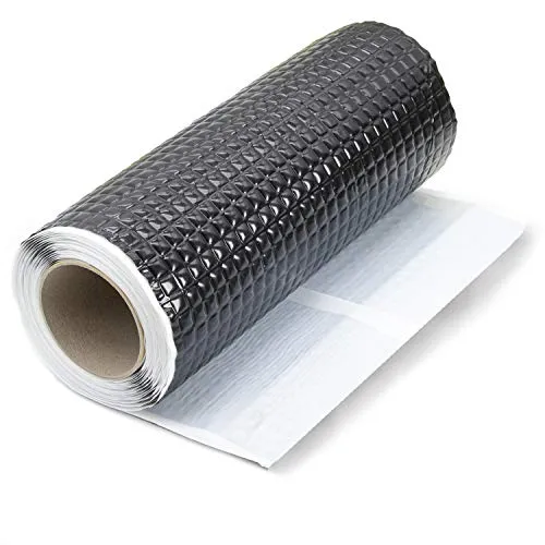 Green-Fast Dichtband 300 mm x 5 m schwarz - Selbstklebendes Abdichtungsband - Klebstoffe: Effektive Dachabdichtung für Dachrinnen und Wandanschlüsse. Einfach anzubringen, hitzebeständig und ideal für schnelle Lösungen.