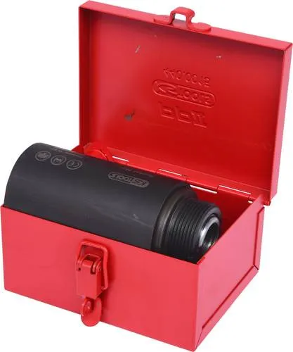 KS Tools 4400015 Kurzhub Hydraulikzylinder Satz - 3-teiliges Set mit 14t Tragkraft, ideal für professionelle Anwendungen und Reparaturen