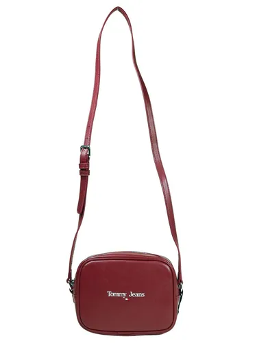 Tommy Jeans Damen Tasche Schultertasche TJW Essential Camera Bag Rot
