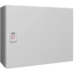 Rittal 1576000 Elektro-Box KX - Wandschrank aus pulverbeschichtetem Stahl, BHT: 380x300x155 mm, ideal für die Wandmontage und schützt Ihre Elektroinstallationen zuverlässig mit IP66 Schutzart.