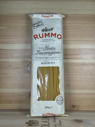 Bucatini Nr. 6 Nudeln aus Hartweizengrieß 500 g - Pasta Rummo