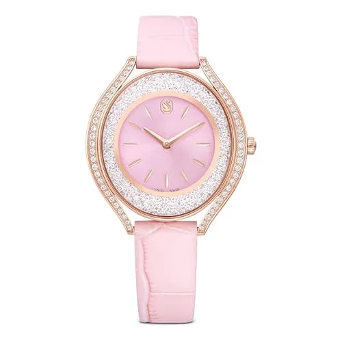 Swarovski Crystalline Aura Uhr mit Lederarmband von Swarovski