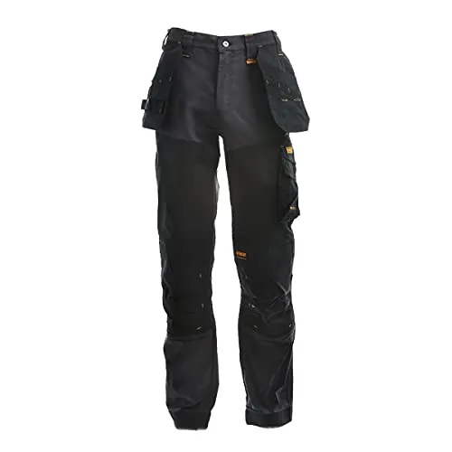 DEWALT Herren Dewmem3433-tb Memphis Holsterhose, Taille 86,4 cm, Bein 83,8 cm, schwarz/grau, 34W / 33L