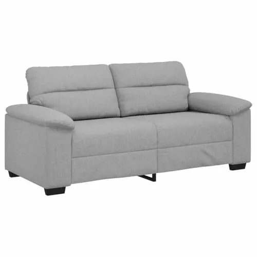 vidaXL 2-Sitzer-Sofa Wolkengrau 140 cm von vidaXL