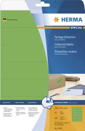 Drucker- & Kopierpapier Grün von HERMA